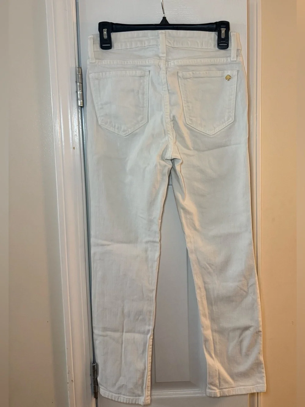 Kate Spade New York White Straight Leg Jeans Size 28